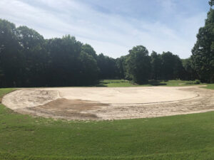 Completed Surface Preparation Hole 6 Green